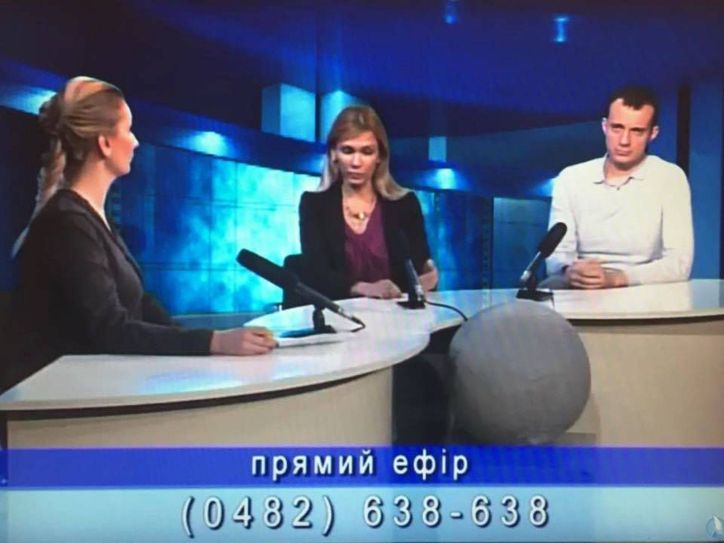 «Новий день» на Одеському телебаченні з Оленою Погребняк