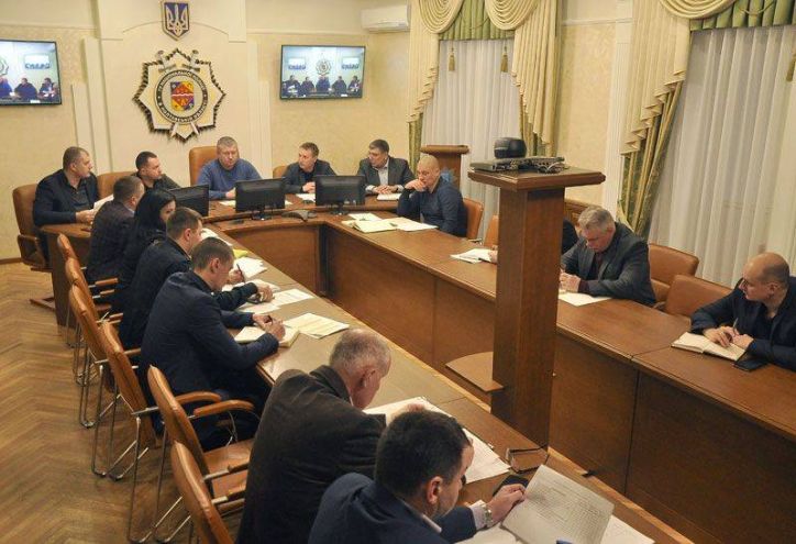 Начальник УДМС України в Полтавській області взяв участь у відеоселекторній нараді з питань співпраці силових структур регіону в рамках проведення операції «Мігрант».