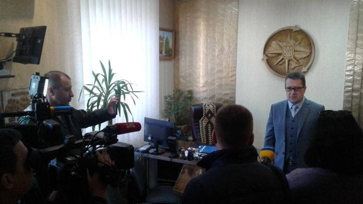 Начальник міграційної служби Вінниччини  провів брифінг щодо незаконних мігрантів