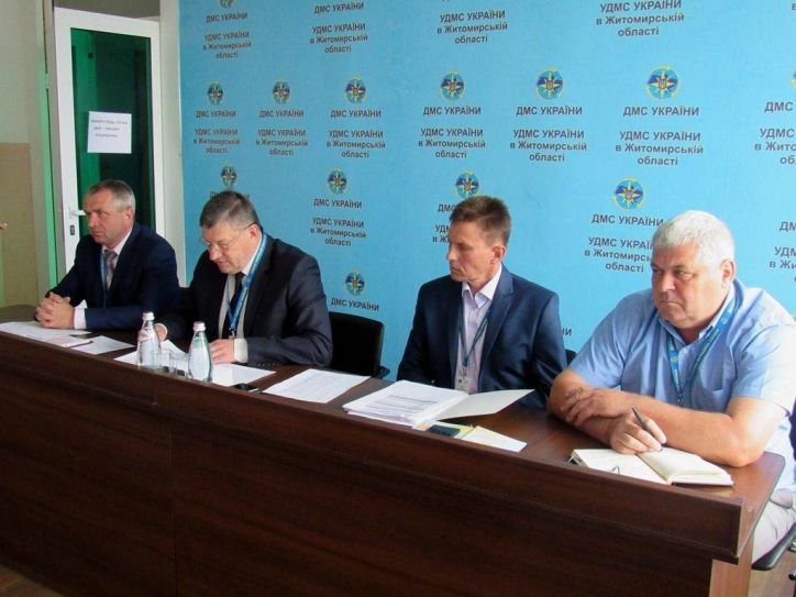 Розширене засідання Колегії Управління ДМС України  в Житомирській області