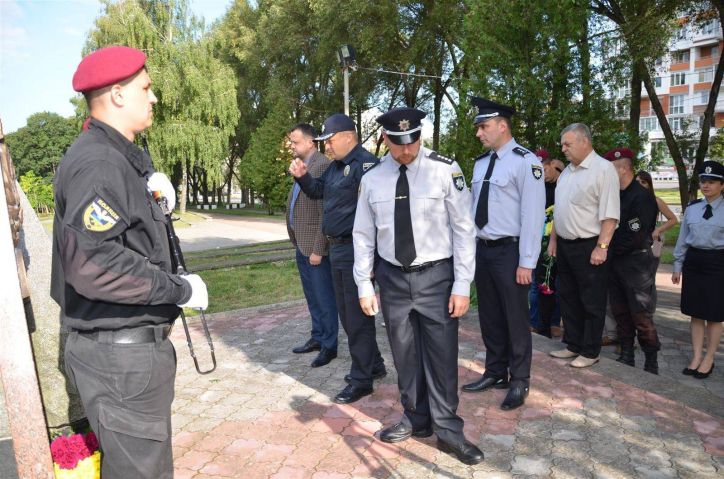 У Тернополі вшанували пам'ять загиблих правоохоронців