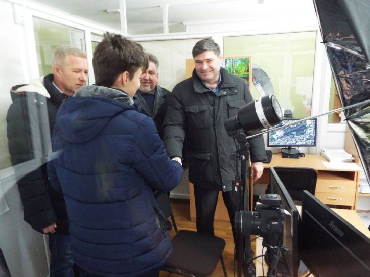 Перший робочий день у новому приміщенні Станично-Луганського районного відділу УДМС у Луганській області