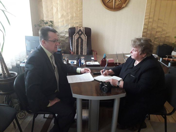 Начальник УДМС Вінниччини надав  інтерв’ю газеті «33-й канал»