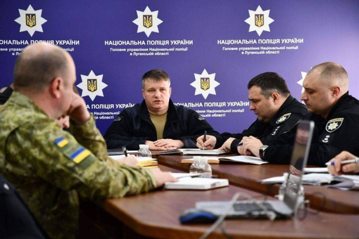 Керівники галузевих служб системи МВС на Луганщині обговорили забезпечення законності та правопорядку під час другого туру виборів