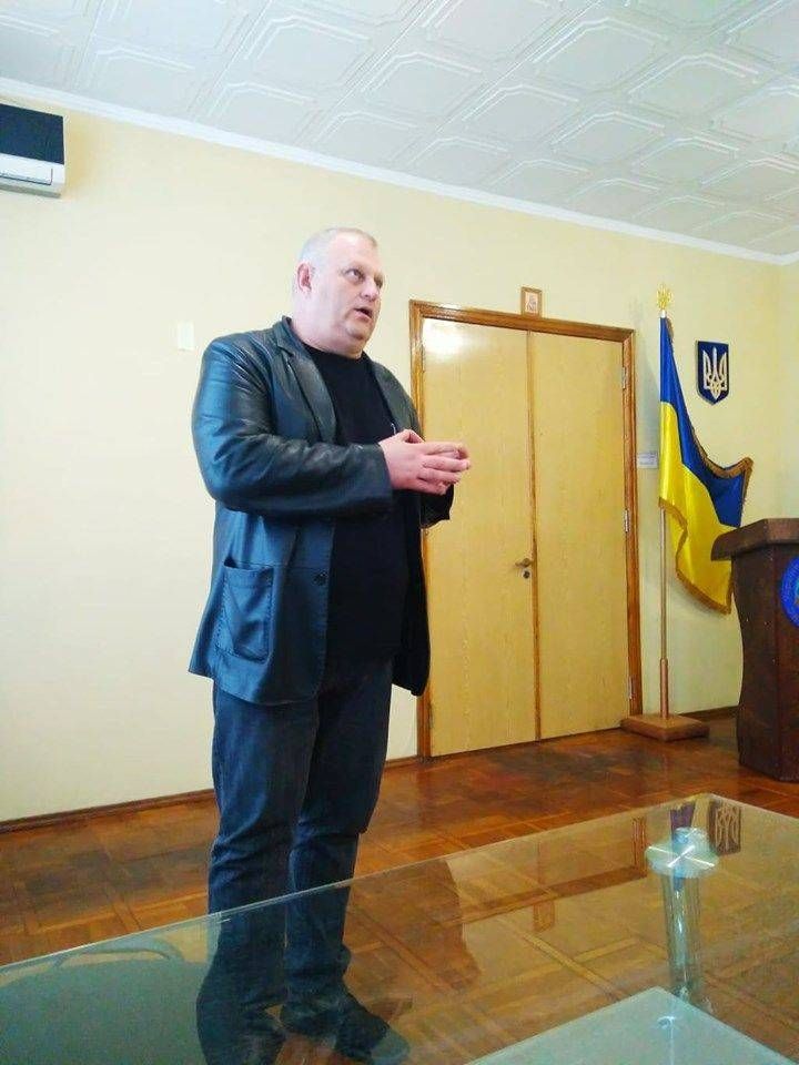 Міграційники Херсонщини  провели зустріч з головою ГО «Українська єдність»