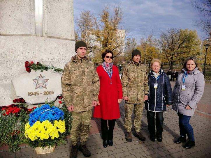 Вшанували подвиг визволителів міста Києва