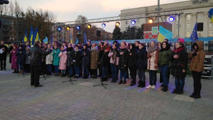 В Херсоні вшанували борців за свободу України