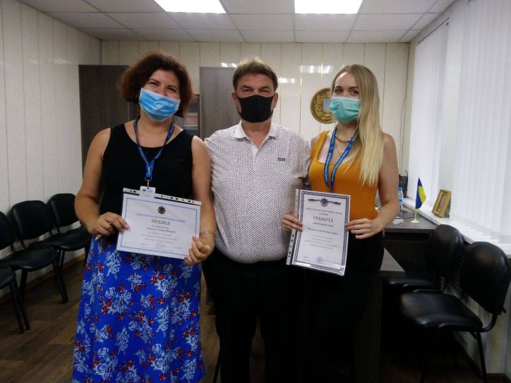 Відзнаки від Міністра внутрішніх справ України урочисто вручили працівницям Міграційної служби Запоріжчини