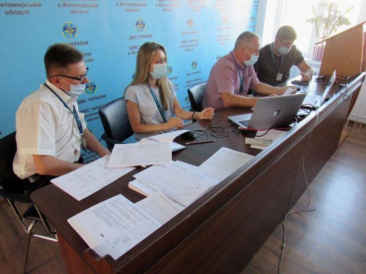 Онлайн-навчання для працівників територіальних підрозділів Міграційної служби провели на Житомирщині