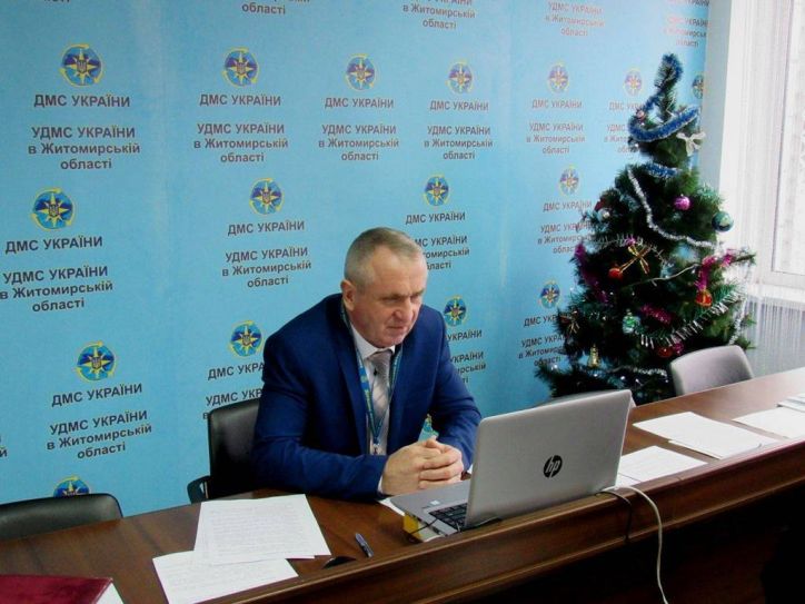 Начальник Управління ДМС України в Житомирській області звітував по результатах службової діяльності за 2020 рік