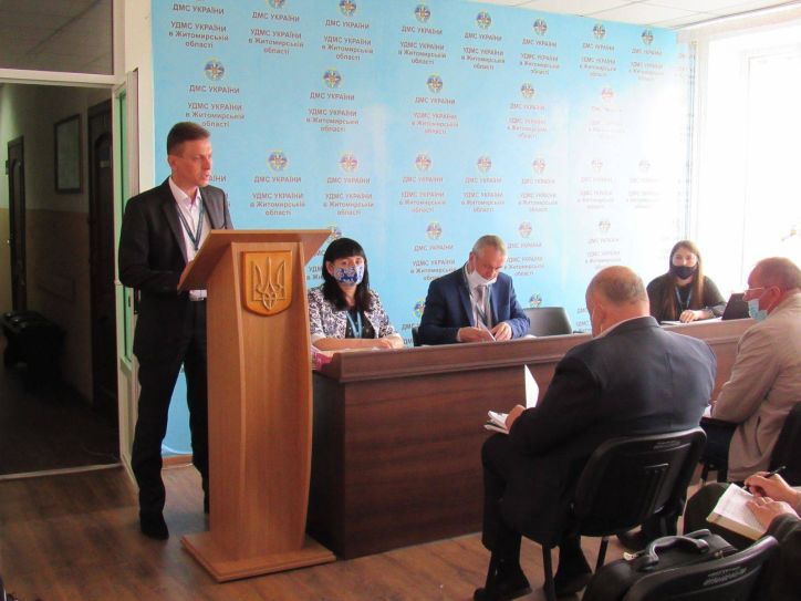 Проведено розширене засідання  Колегії УДМС України в Житомирській області