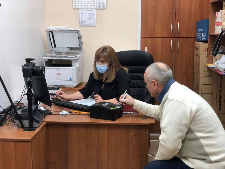 В Головному управління Міграційної служби Одещини вперше прийняли заяву на оформлення посвідки на тимчасове проживання в Україні особі, яка звернулась за визнанням особою без громадянства