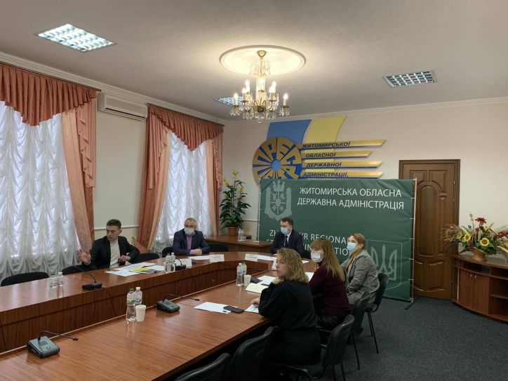 Участь керівництва УДМС у Житомирській області у нараді з питань декларування та реєстрації місця проживання