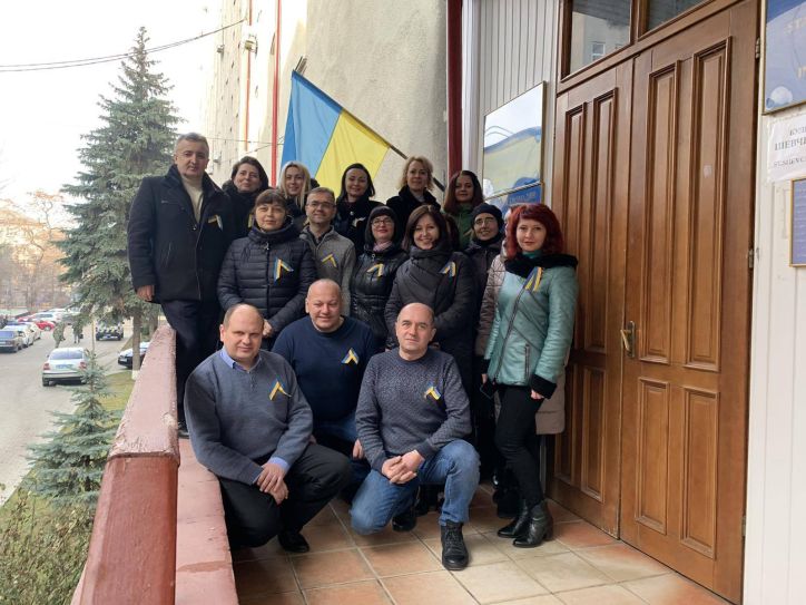 16 лютого працівники УДМС у Тернопільській області відзначили нове державне свято - День єднання