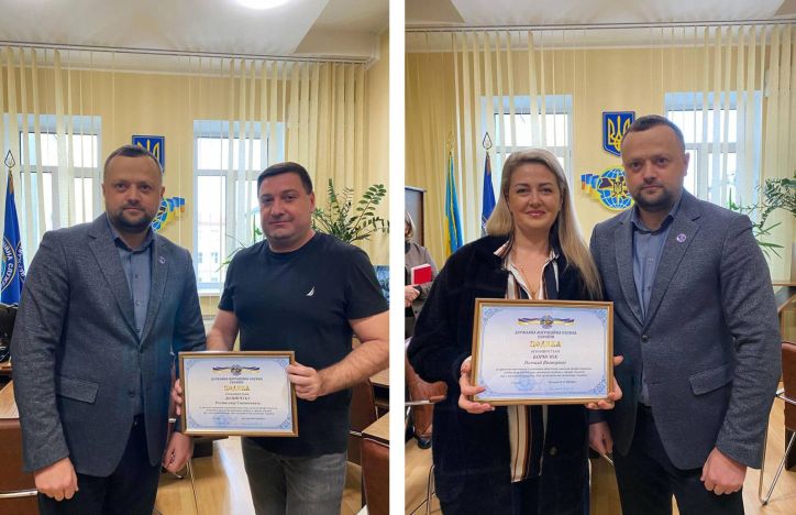 За сумлінне виконання службових обов’язків нагороджено працівників міграційної служби в Тернопільській області