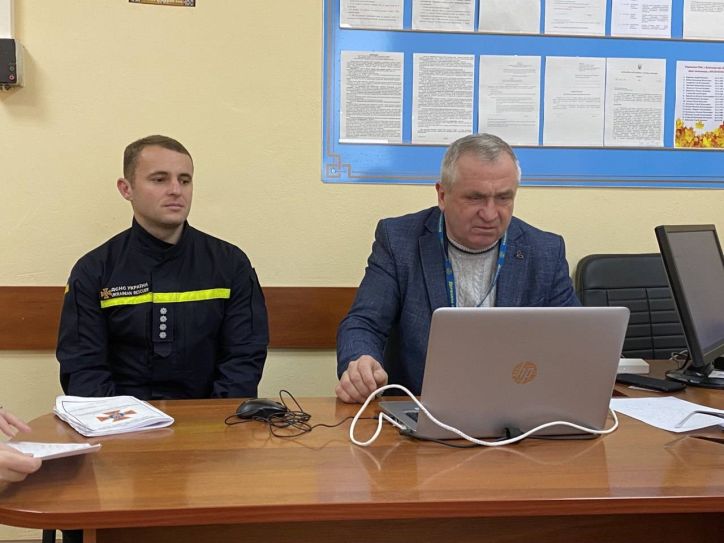 Із керівниками підрозділів Міграційної служби Житомирщини проведено навчання із протипожежної безпеки