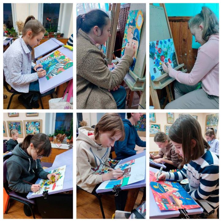 Діти Житомирщини готуються до участі в конкурсі дитячого малюнка «Я у безпеці з МВС»