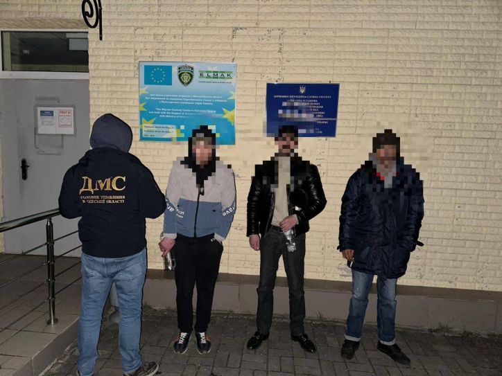 В центрі міста Одеси  виявлено порушників міграційного законодавств