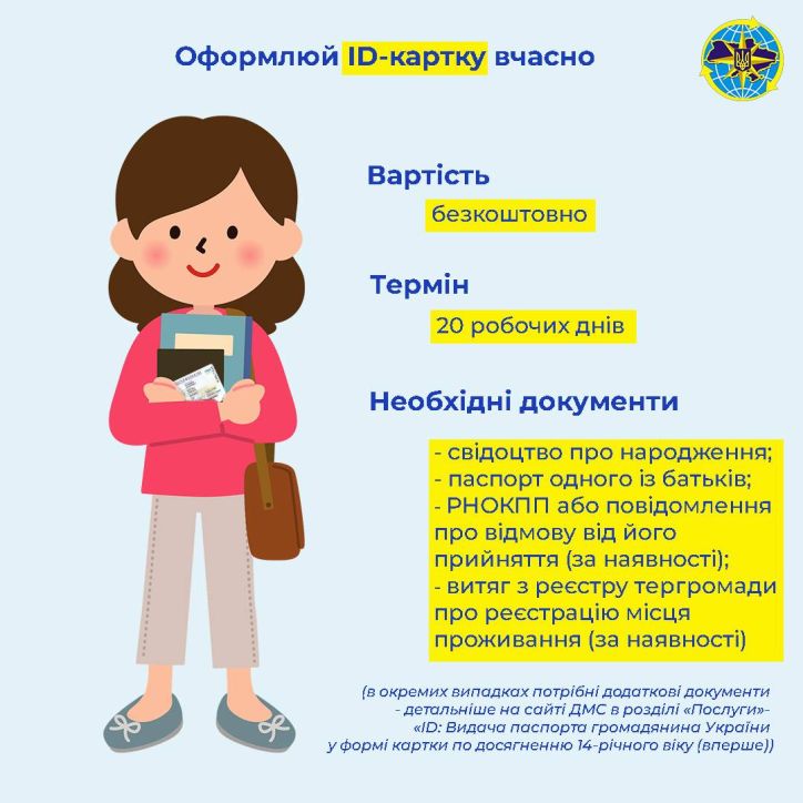 Вступна кампанія 2023: українським школярам слід своєчасно оформити ID-картку