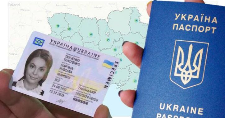 Одночасне оформлення ID-картки вперше та закордонного  паспорта