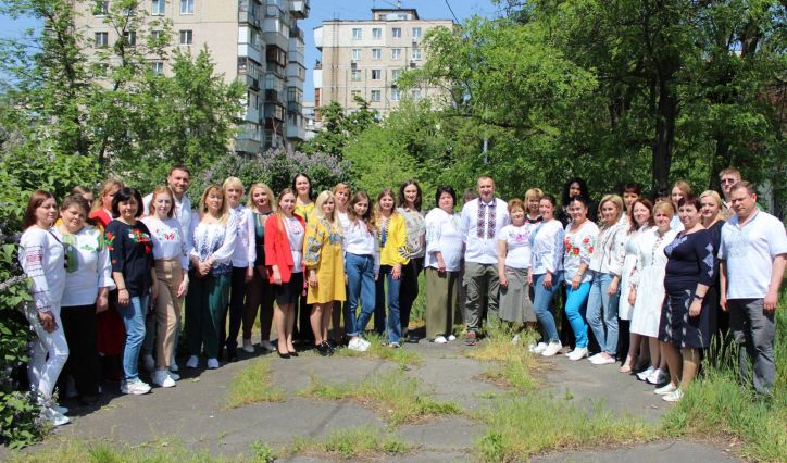Міграційники Київщини відзначили Всесвітній день вишиванки