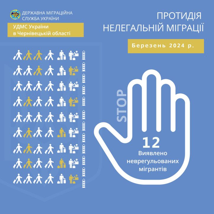 На Буковині в березні примусово повернуто 12  «нелегалів»