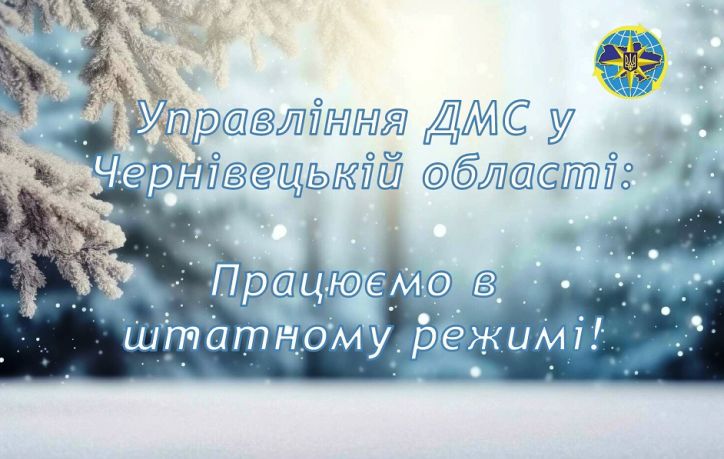 В період Новорічно-Різдвяних свят міграційна служба Буковини працюватиме в штатному режимі