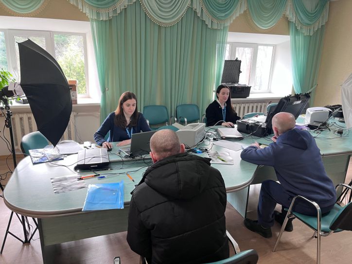Виїзне оформлення паспортів для звільнених з полону військових
