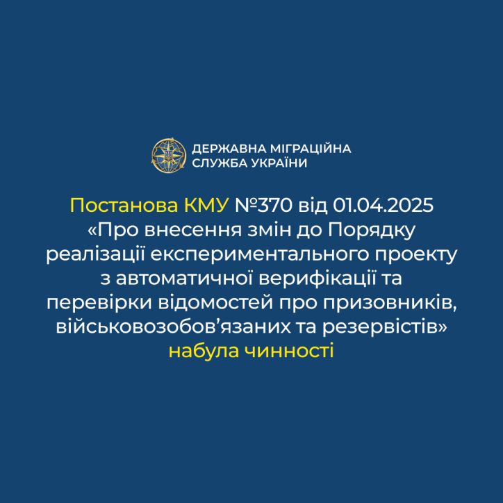 Набрала чинності постанова КМУ №370: оформлення паспортних документів для чоловіків за кордоном — без подання ВОД