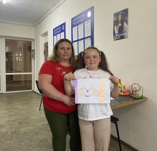 Дитяча творчість у приміщеннях міграційної служби Хмельниччини
