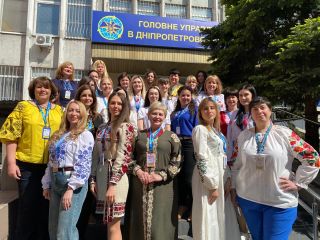 На Дніпропетровщині міграційники вже традиційно відзначили День вишиванки