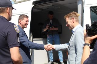Міграційна служба отримала транспортні засоби від Консультативної місії ЄС