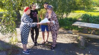Відбулась виїзна  зустріч з ВПО, які розміщені для проживання у будівлях колишніх дитячих таборів відпочинку