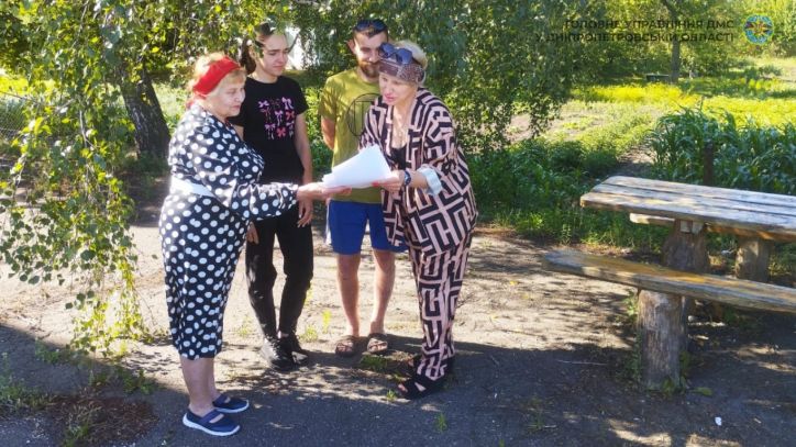 Відбулась виїзна зустріч з ВПО, які розміщені для проживання у будівлях колишніх дитячих таборів відпочинку