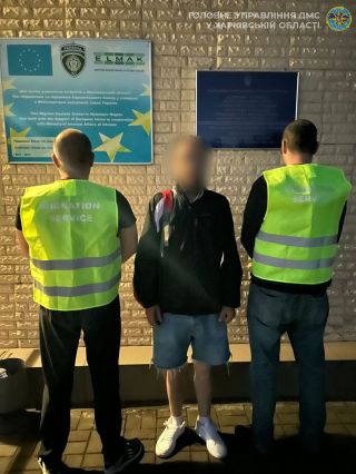 На Харківщині виявлено громадянина Узбекистану, який перебував на території України з порушенням міграційного законодавства