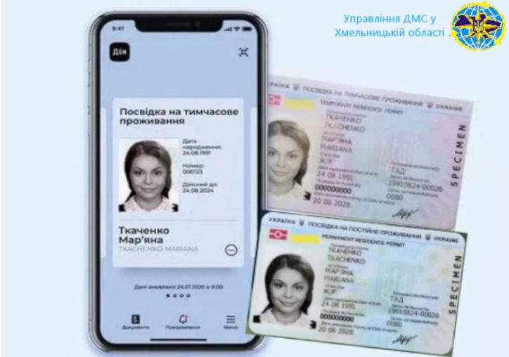 Міграційники Хмельниччини оформили та видали близько трьохсот біометричних посвідок на проживання в Україні