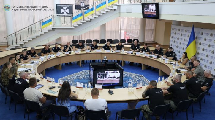 Відбулася робоча зустріч керівників структурних підрозділів системи МВС на Дніпропетровщині з представниками ветеранської спільноти щодо працевлаштування ветеранів війни