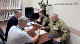 Відбулась робоча зустріч працівників Міграційної служби з представниками громадської організації «Всеукраїнська спілка воїнів АТО»