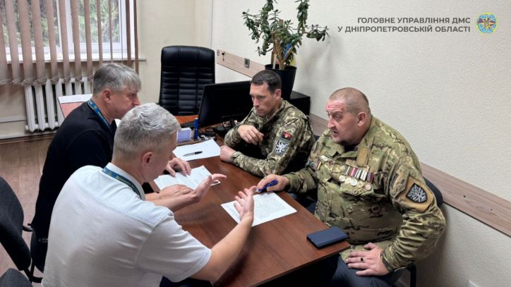Відбулась робоча зустріч працівників Міграційної служби з представниками громадської організації «Всеукраїнська спілка воїнів АТО»