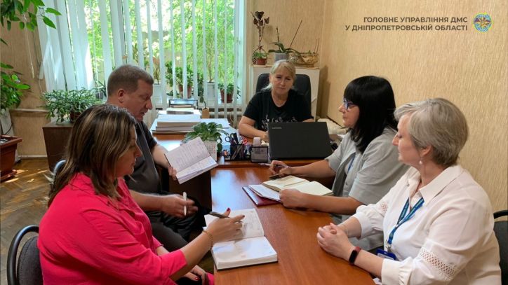 Відбулась нарада начальниці підрозділу Міграційної служби з керівництвом та працівниками Сектору ветеранської політики Широківської територіальної громади