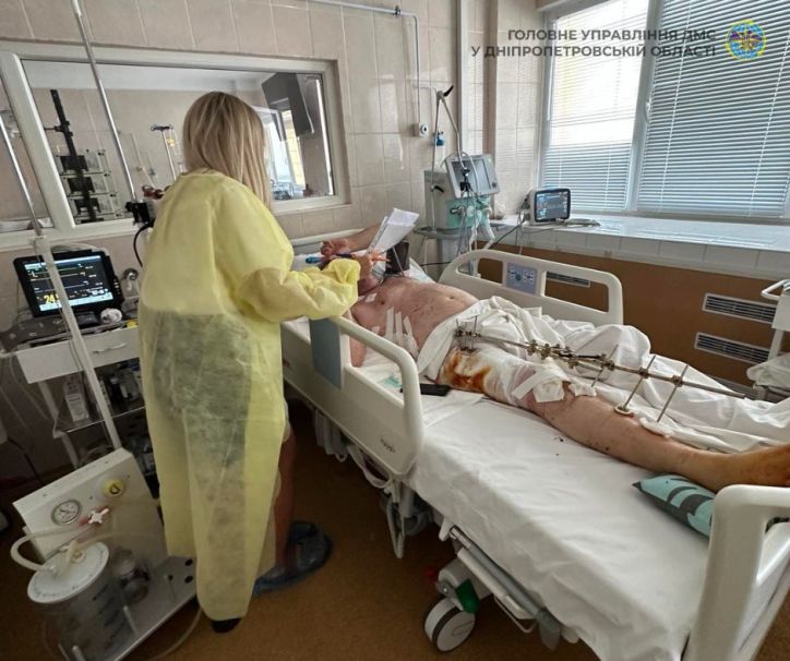 У медичних закладах Дніпра міграційники забезпечують оперативне документування постраждалих від збройної агресії рф