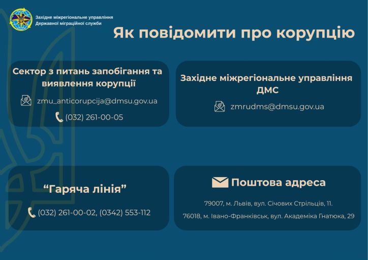 Як повідомити про можливі факти корупції