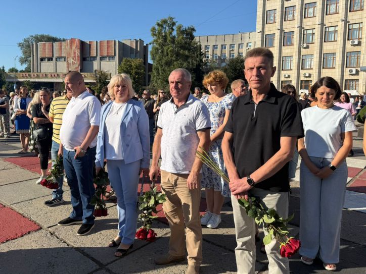 Управління ДМС у Житомирській області вшанували пам’ять захисників України