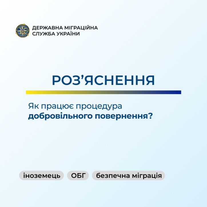 Залишайтесь у правовому полі: як працює процедура добровільного повернення?
