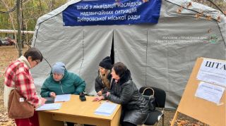 У Дніпрі міграційники допомагають відновити документи постраждалим в наслідок масованої повітряної атаки на Дніпро та область