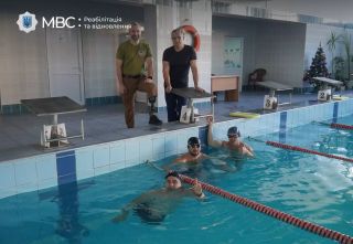 Проєкт «МВС Незламні» охопив 18 регіонів – відтепер заняття у басейні для ветеранів доступні у Тернополі
