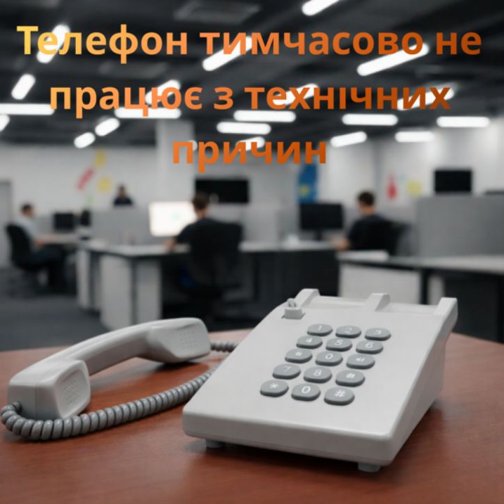 У Хотині з технічних причин тимчасово відключений телефон