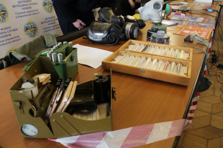 Міграційники Харківщини підвищили рівень обізнаності з питань радіаційної та хімічної безпеки