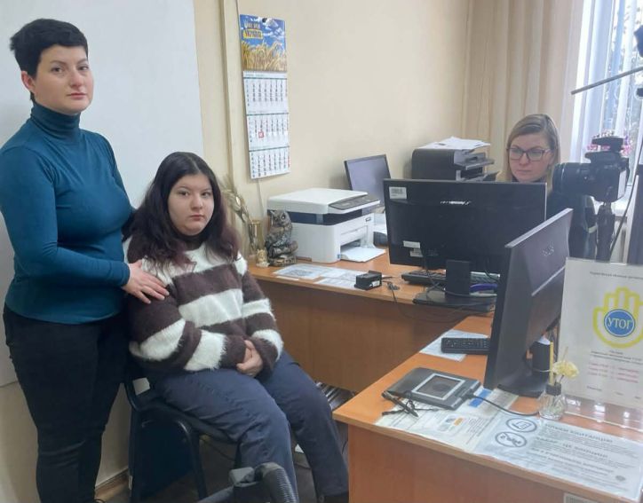 У Козелецькому секторі УДМС забезпечують доступність послуг для осіб з інвалідністю