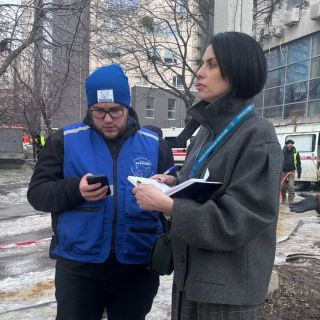 Допомога постраждалим мешканцям Шевченківського району Харкова